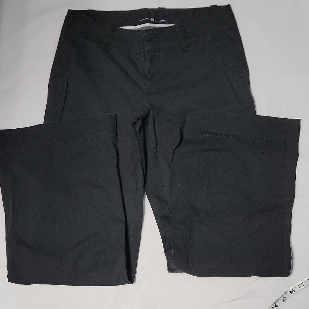GAP Charcoal Wide Leg Pants